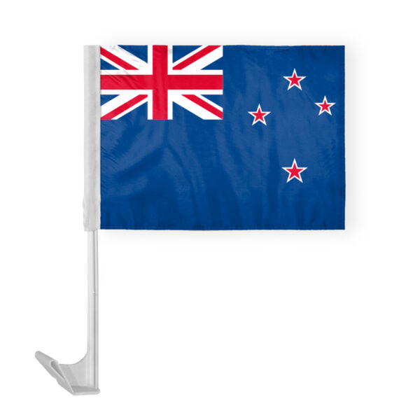 AGAS New Zealand Car Flag 12x16 inch