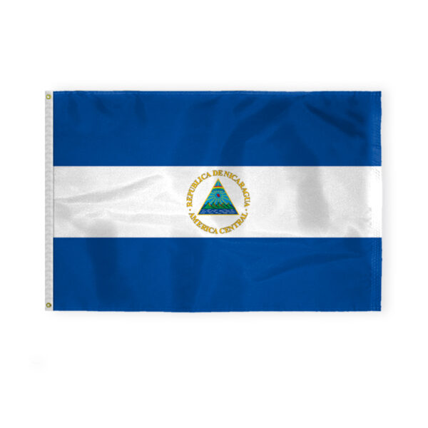 AGAS Nicaragua Flag 4x6 ft 200D