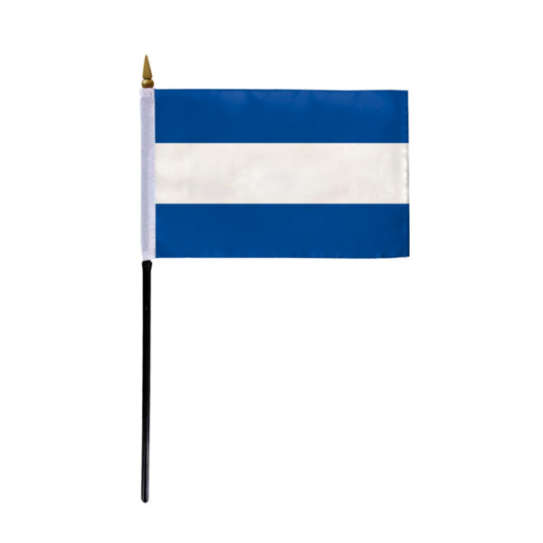 AGAS Small Nicaragua no seal Flag 4x6 inch