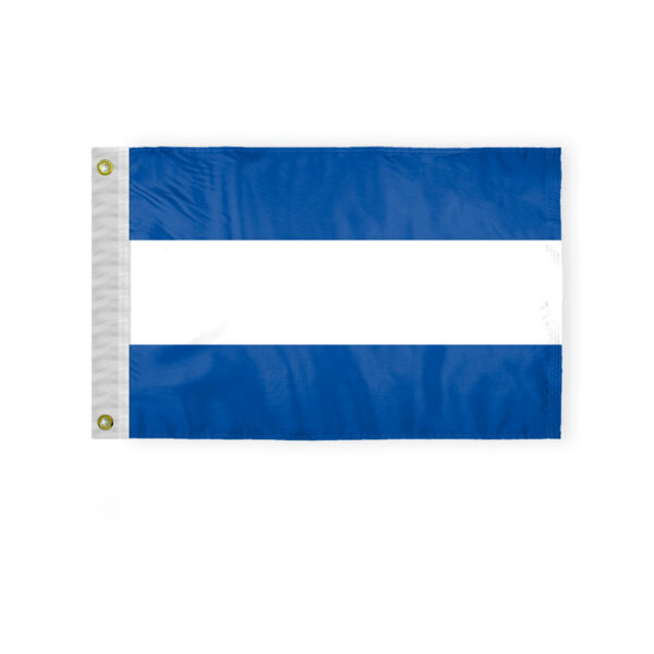 AGAS Nicaragua no seal Courtesy Flag 12x18 inch Mini Nicaragua Flag