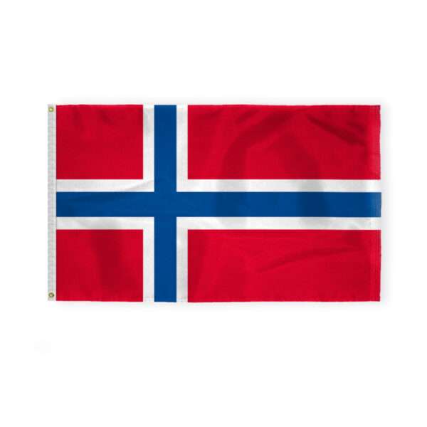 AGAS 3 x 5 Feet Norway Flag Heavyweight Nylon