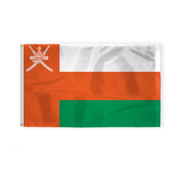 AGAS 3 x 5 Feet Oman Flag Heavyweight Nylon