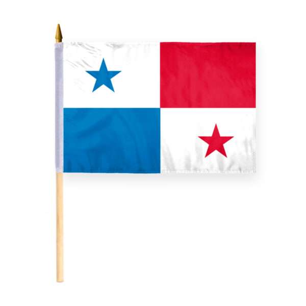 AGAS Small 12" x 18" 12x18 inch Panama Hand Flag