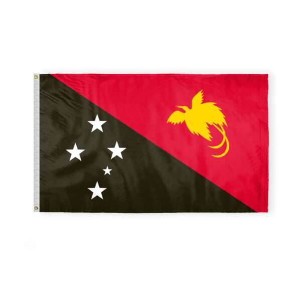 AGAS 3 x 5 Feet Papua New Guinea Flag