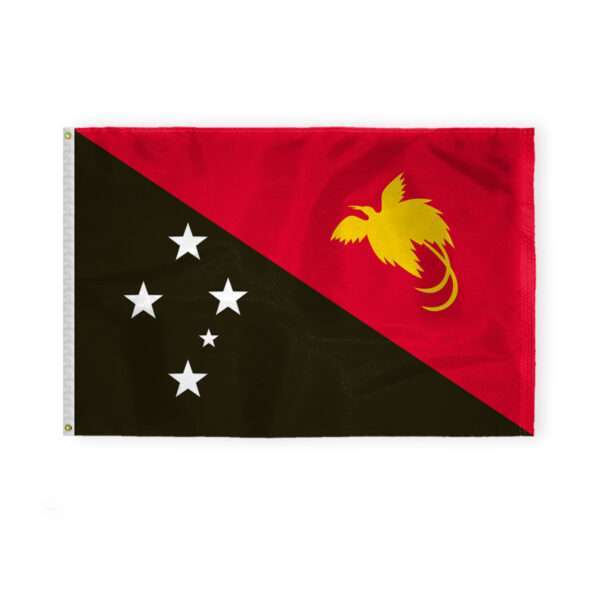AGAS 4 x 6 Feet Papua New Guinea Flag