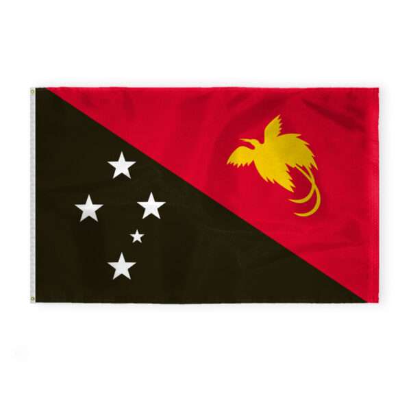 AGAS 5 x 8 Feet Papua New Guinea Flag