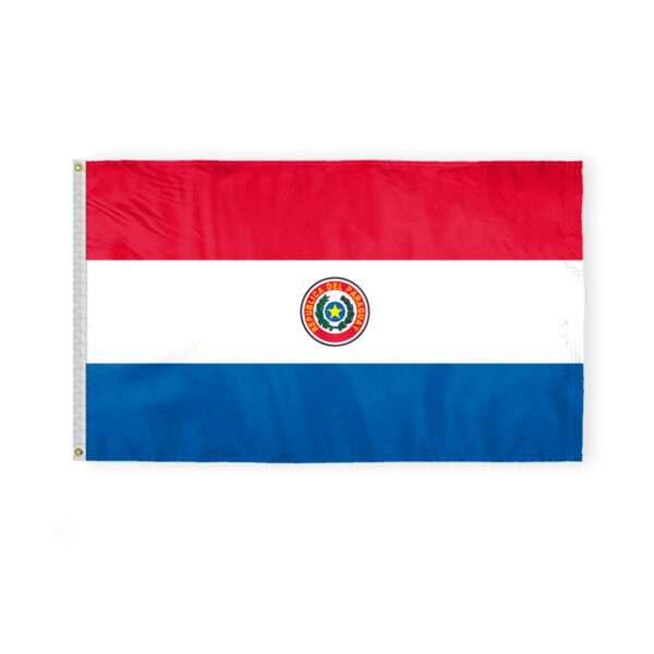 AGAS 3 x 5 Feet Paraguay Flag