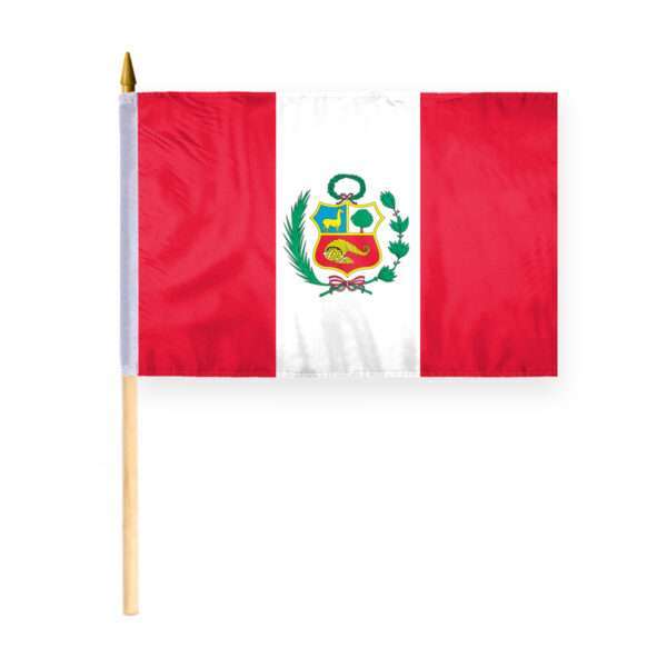 Small 12" x 18" 12x18 inch Peru with Official
