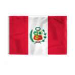 4 x 6 Feet Peru with Official Seal Flag Heavyweight