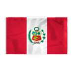 6 x 10 Feet Peru with Official Seal Flag
