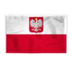 5 x 8 Feet Poland State Ensign Flag