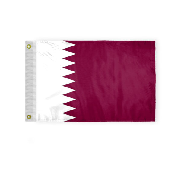12" x 18" Mini Qatar Flag Heavyweight