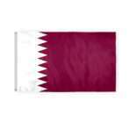 3 x 5 Feet Qatar Flag Heavyweight Nylon