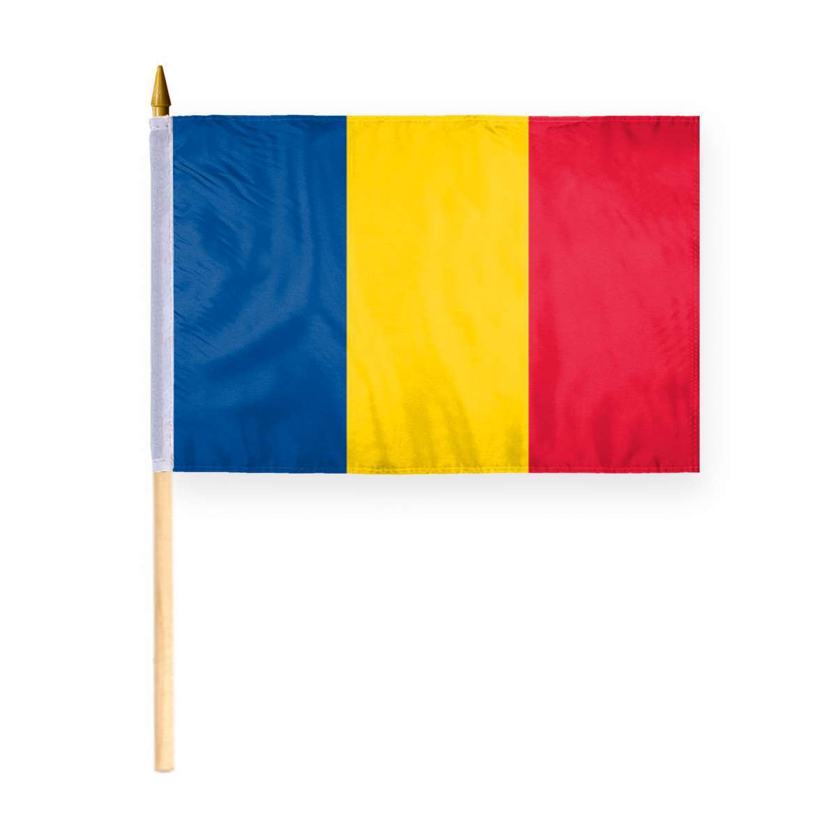 Small 12" x 18" 12x18 inch Romania Hand Flag