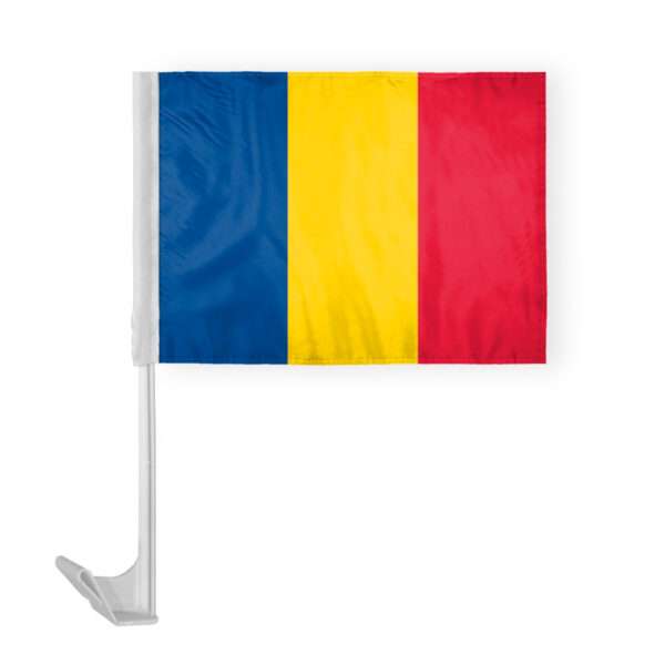 Romania Car Flag 12x16 inch