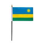 Small Rwanda Flag 4x6 inch