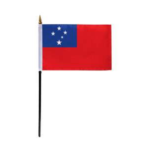 Small Samoa Flag 12x18 inch - 24 inch Wood