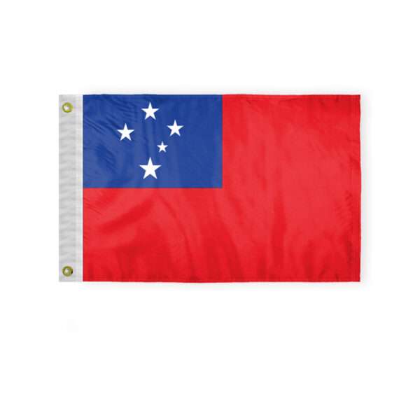 Samoa Courtesy Flag 12x18 inch Mini Samoa Flag Heavywweight Nylon