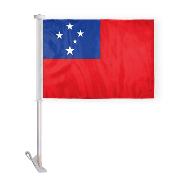 Samoa Car Flag Premium 10.5x15 inch