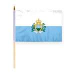 Small San Marino Flag 12x18 inch