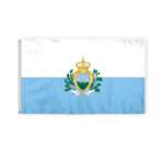 San Marino Flag 3x5 ft Polyester