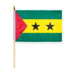 Small Sao Tome & Principe Flag 12x18 inch