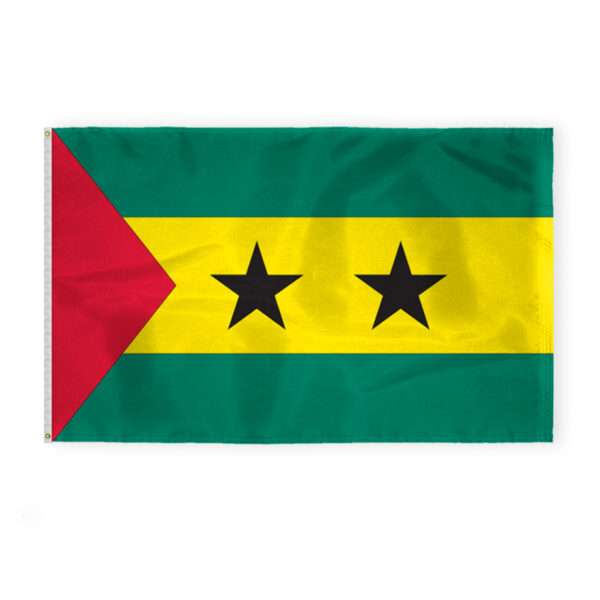 Sao Tome & Principe Flag 5x8 ft 200D Nylon