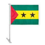 Sao Tome & Principe Car Flag Premium 10.5x15 inch