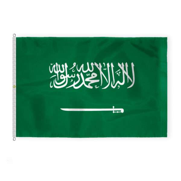 Saudi Arabia Flag 8x12 ft - Printed Single Sided on 200D Nylon