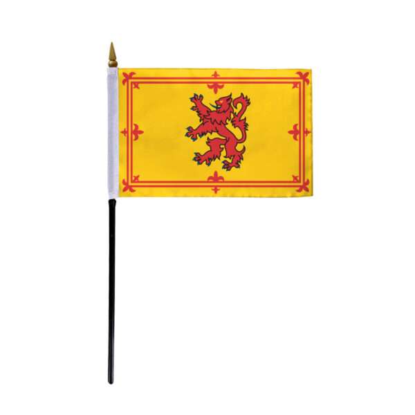 Small Scotland Rampant Lion Flag 4x6 inch