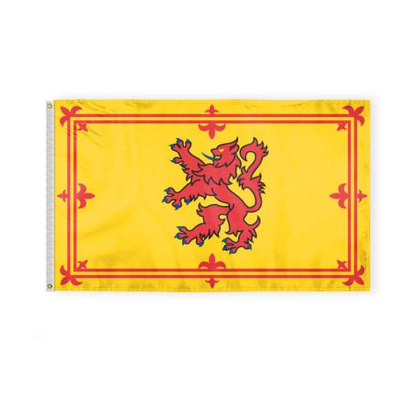 Scotland Rampant Lion Flag 3x5 ft Polyester
