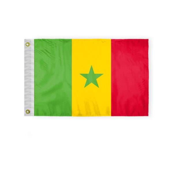 Senegal Courtesy Flag 12x18 inch Mini Senegal Flag