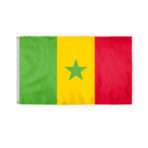 Senegal Flag 3x5 ft 200D Nylon Fabric Double