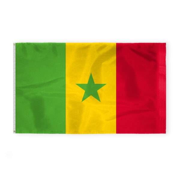Senegal Flag 6x10 ft 200D Nylon