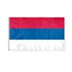 Serbia Flag 3x5 ft Polyester Fabric
