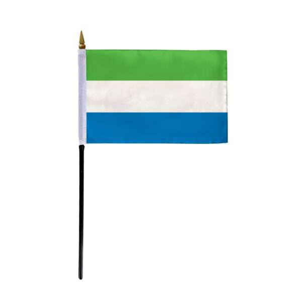Small Sierra Leone Flag 4x6 inch