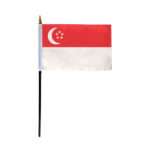 Small Singapore Flag 4x6 inch