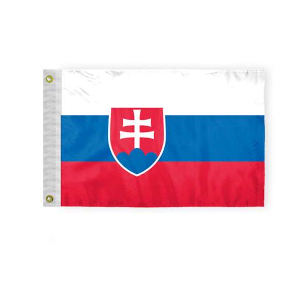 Slovakia Courtesy Flag 12x18 inch