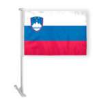 Slovenia Car Flag Premium 10.5x15 inch