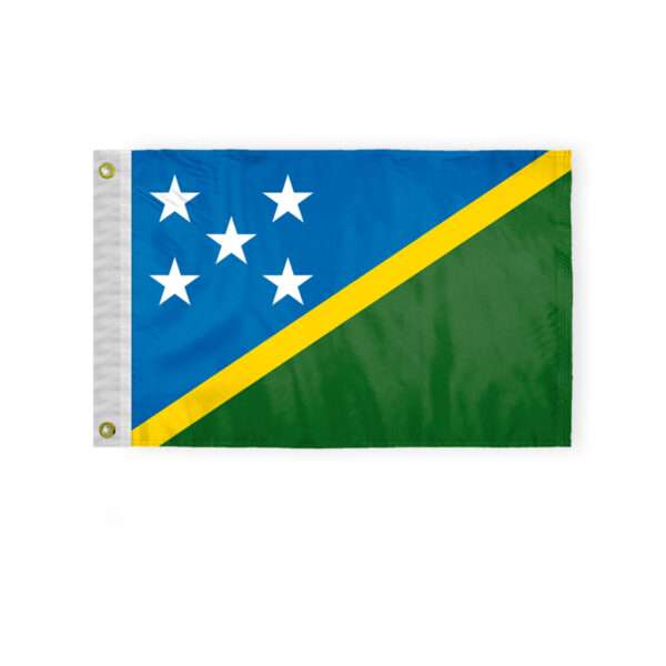 Solomon Islands Courtesy Flag 12x18 inch