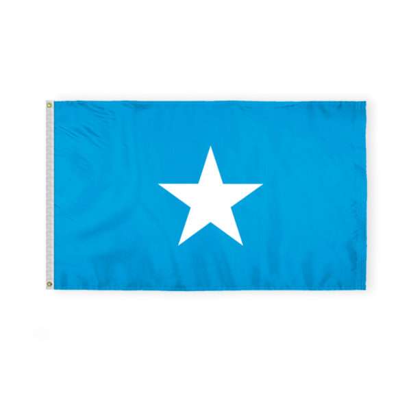 Somalia Flag 3x5 ft 200D Nylon Fabric Double