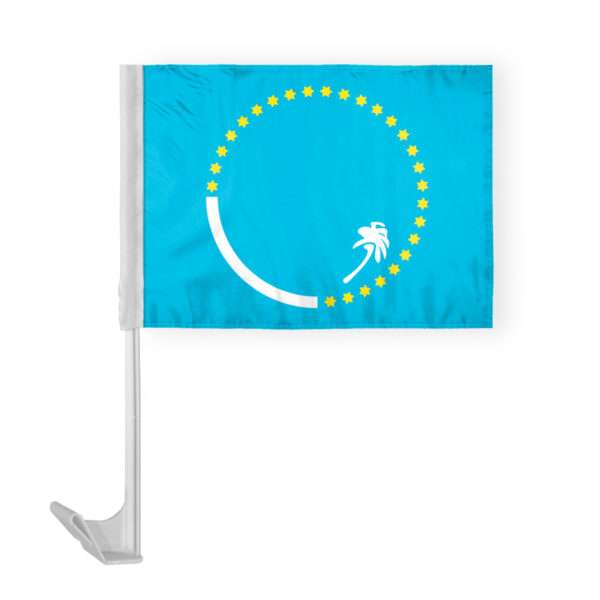 South Pacific Commission Car Flag 12x16 inch