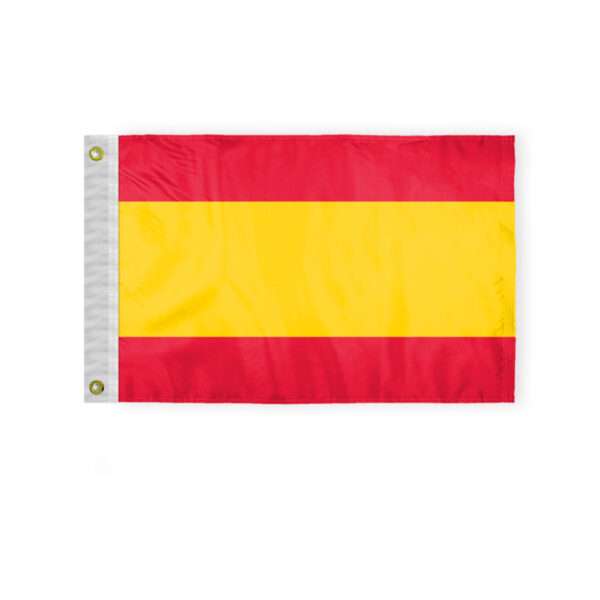 Spain No Seal Courtesy Flag 12x18 inch Mini Spanish Flag