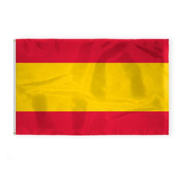 Spain No Seal Flag 5x8 ft 200D