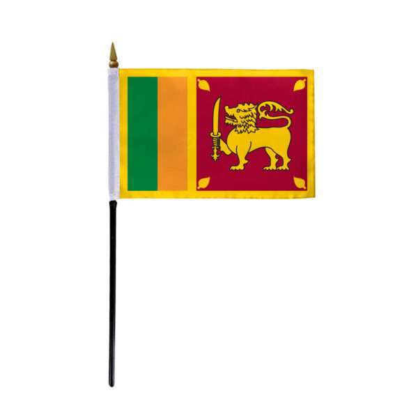 Sri Lanka Flag 4x6 inch
