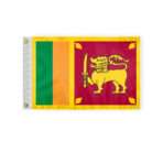 Sri Lanka Courtesy Flag 12x18 inch