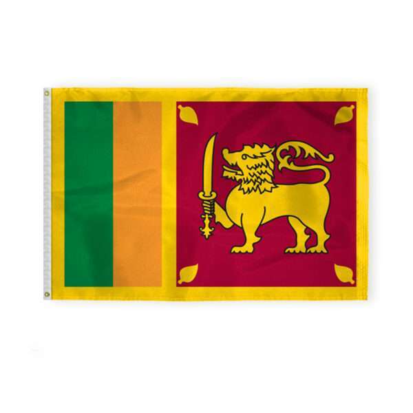 Sri Lanka Flag 4x6 ft 200D Nylon