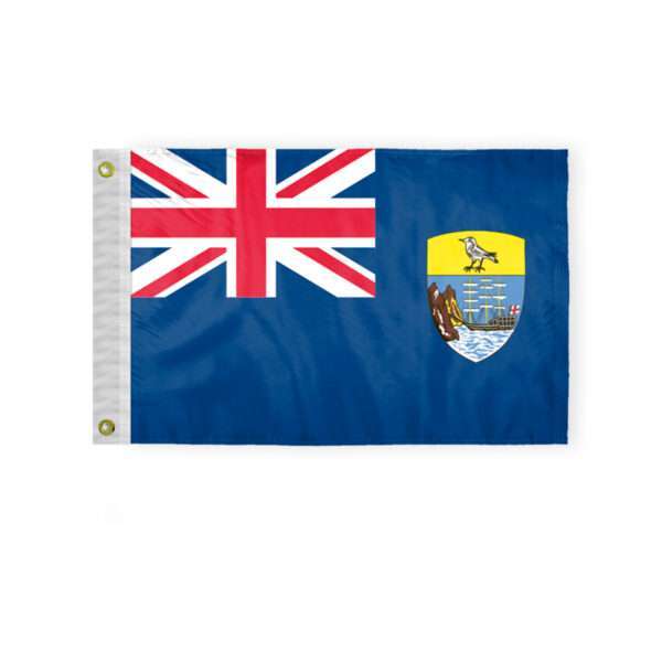 St Helena Courtesy Flag 12x18 inch