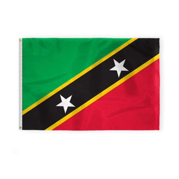 St Kitts Flag 4x6 ft 200D Nylon