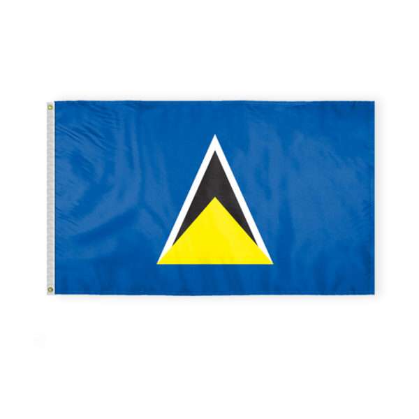 St Lucia Flag 3x5 ft Double